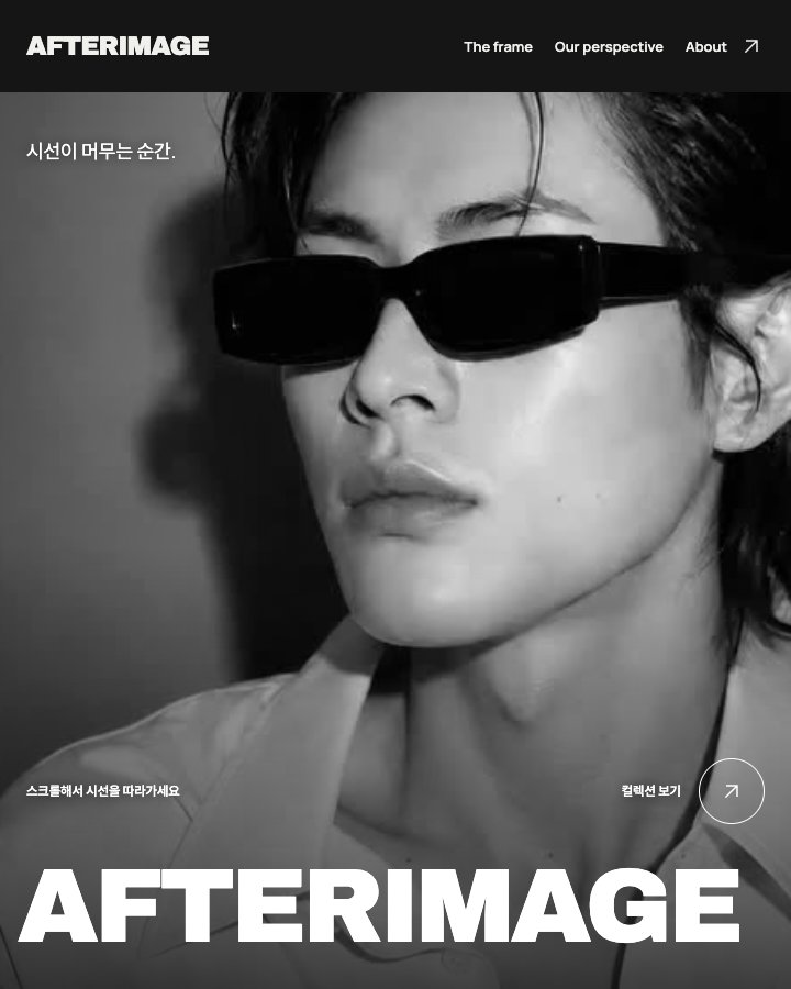 AFTERIMAGE 프로젝트 미리보기